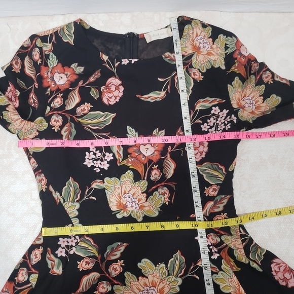 Altar'd State Thessaly Bell Sleeves Floral Dress Size Extra Small - Picture 12 of 15